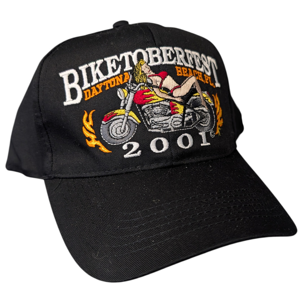 2001 Biketoberfest Daytona Beach Florida snapback hat